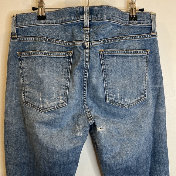 AGOLDE x ASAP FERG MENS DISTRESSED JEANS 32x32 BUTTON FLY - Picture 4 of 8